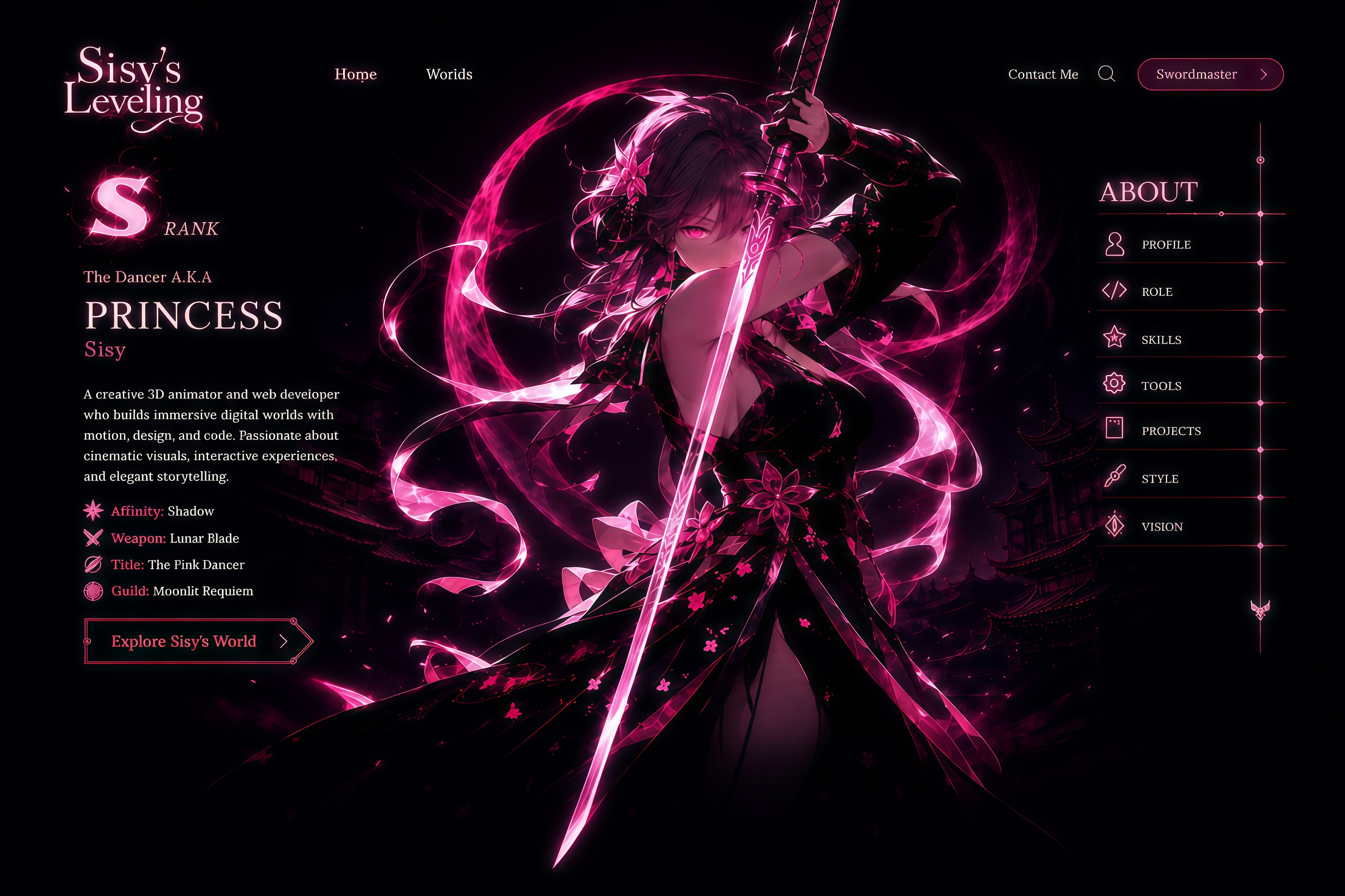 Sisy's Leveling desktop background